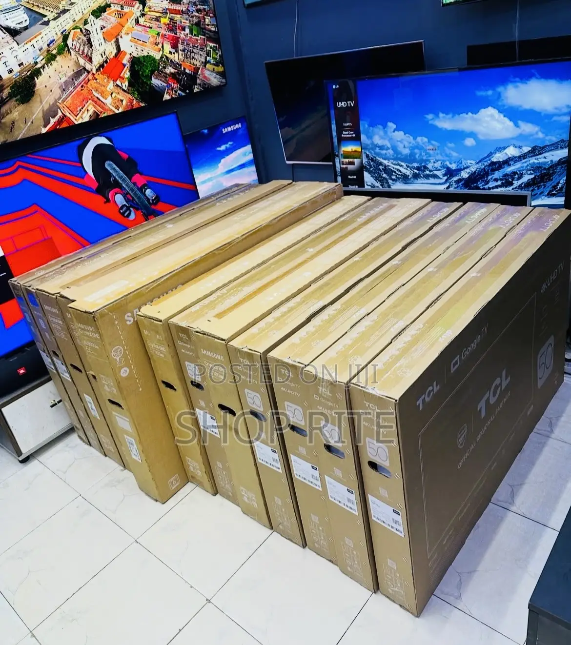 TCL 50 Inches Smart Uhd Bluetooth Tv