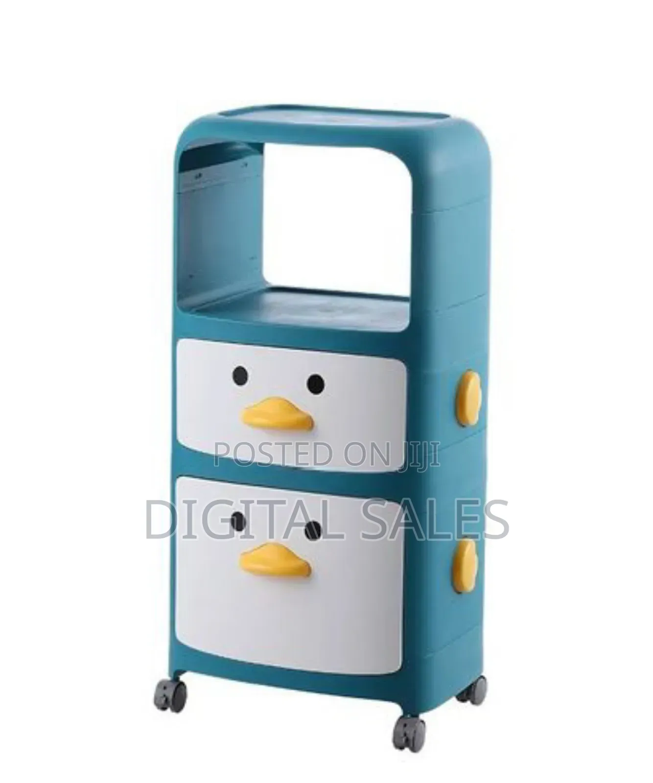 Kids Cartoon Bedside Table Drawer