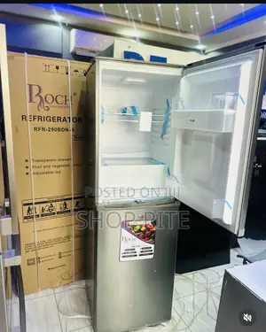 Roch 290 Liters Double Door With Dispenser Bottom Freezee
