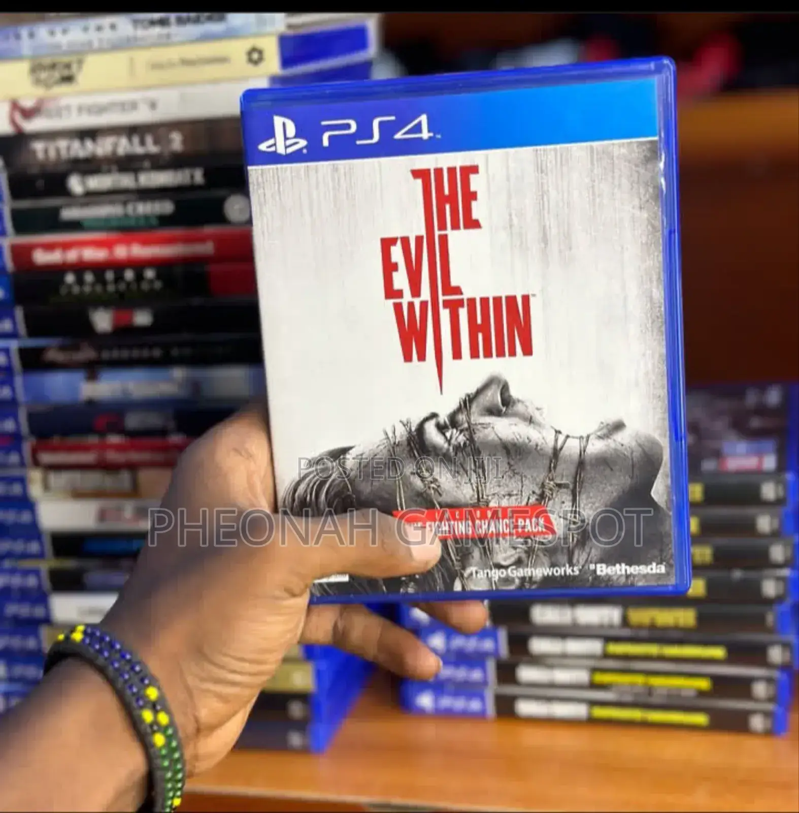 Evil Within Game Cd For Ps4