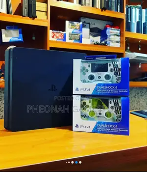 Premium Used Playstation 4 Slim. Chipped In A Good Condition