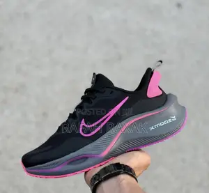 Black/Purple Nike Zoom X Smiley Women’S Running Sneakers