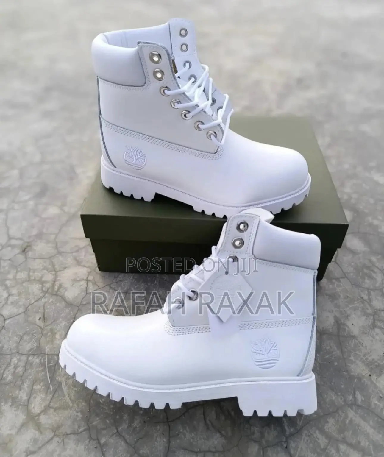 Original Super Classic White Timberland Premium 6-inch Boots