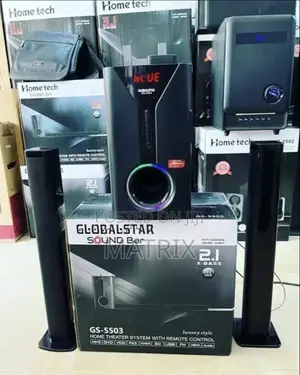 Globalstar 2.1 Extra Bass Sound Bar Home Theater Speaker