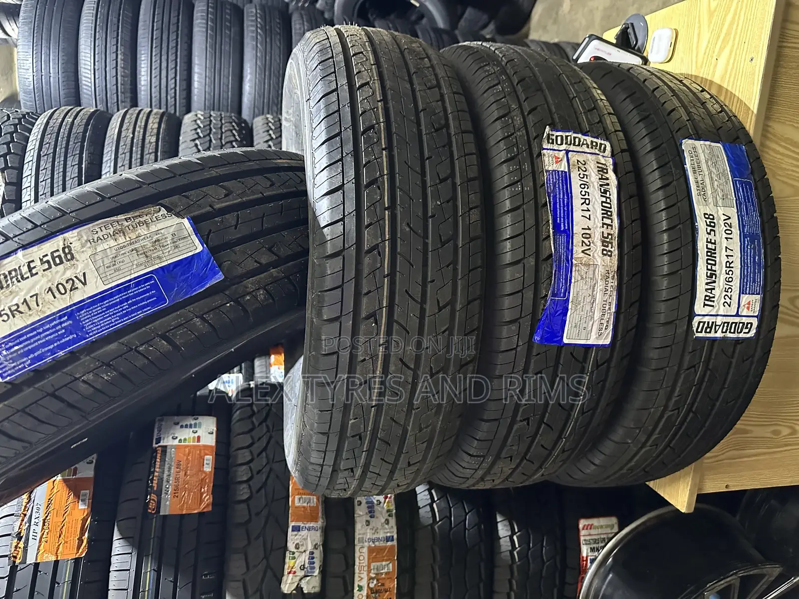 225/65r17 Goodard New Tyres