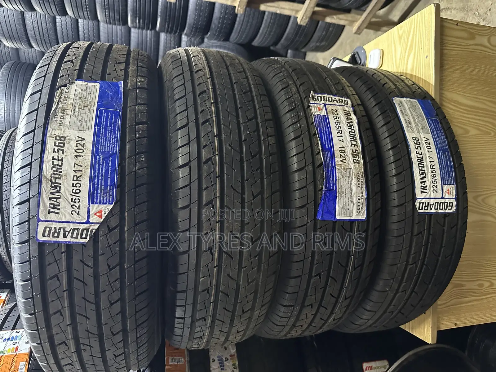 225/65r17 Goodard New Tyres