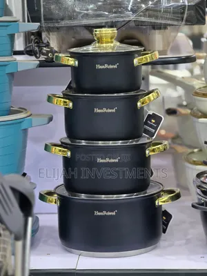 4pc Set of Non-Stick Cookware Serving Dishes