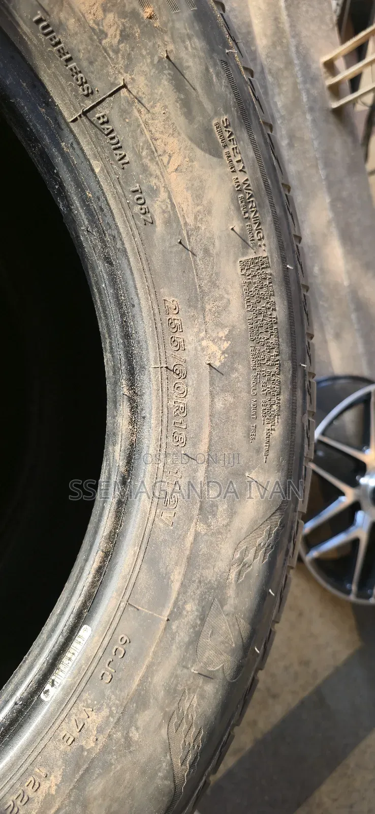 255/60r18 Bridgestone Fresh Foreign Used