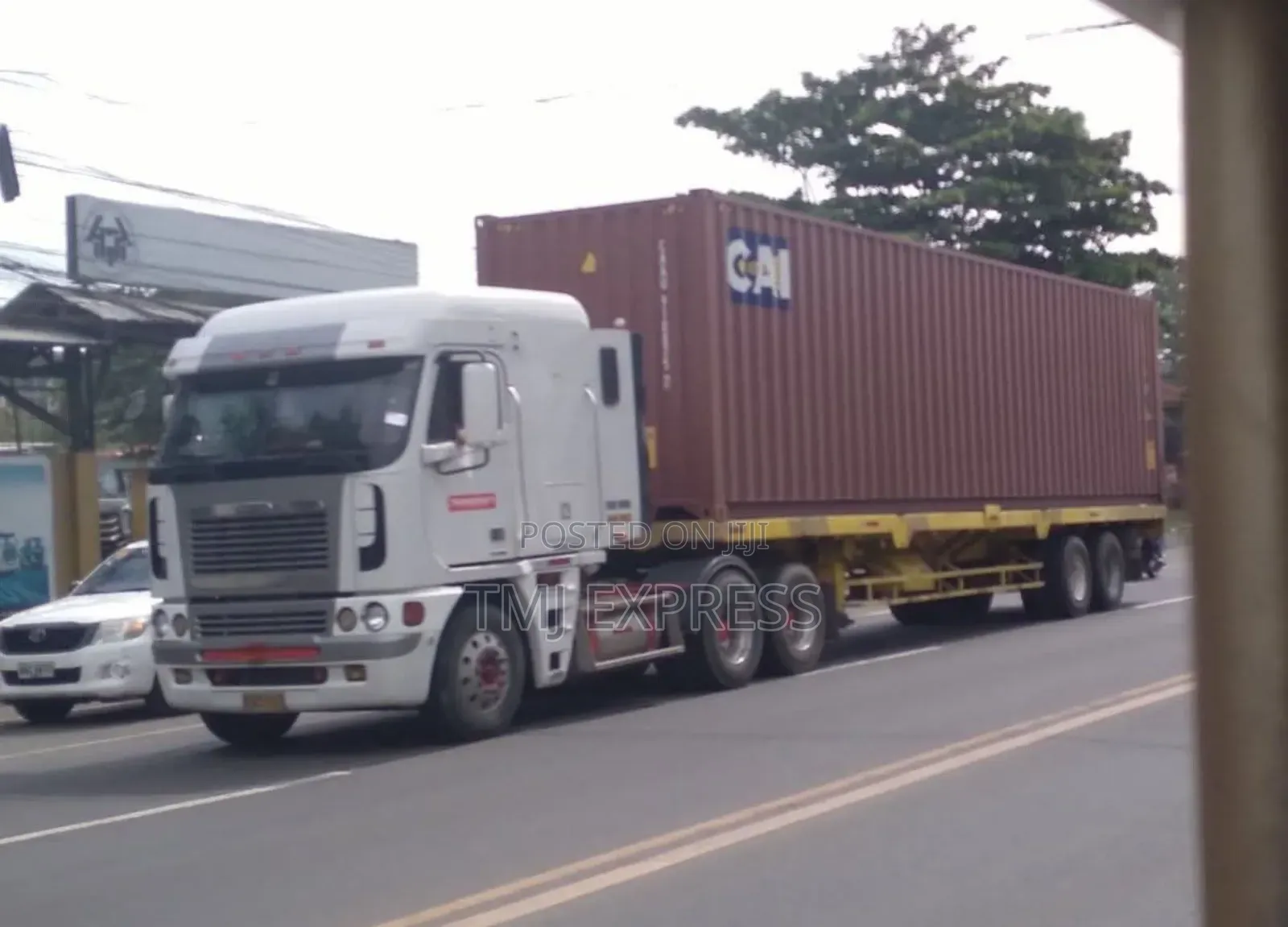 Road Cargo Transport From Mombasa to Kampala 40ft