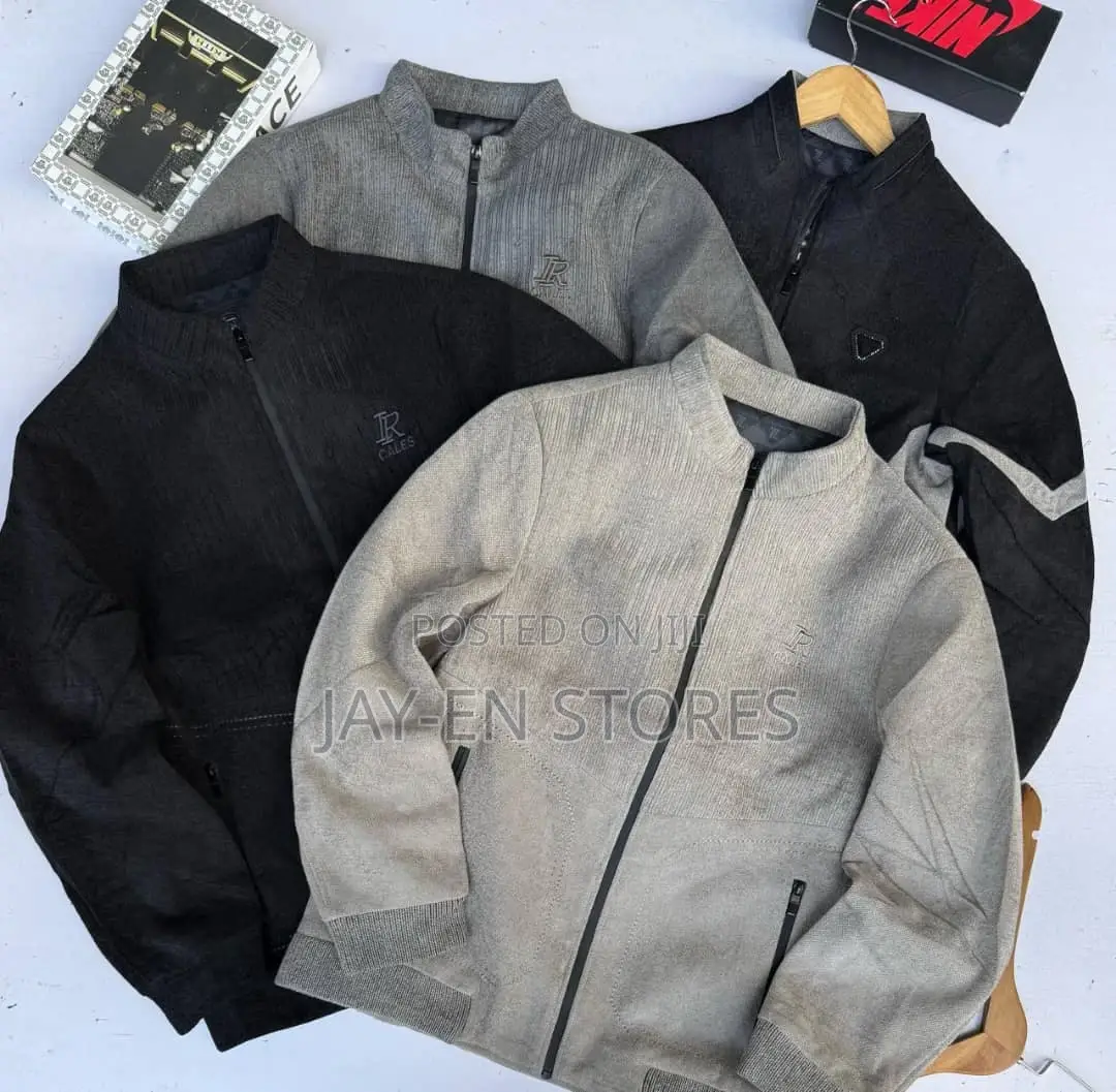 Plain Colored Zipped Jackets