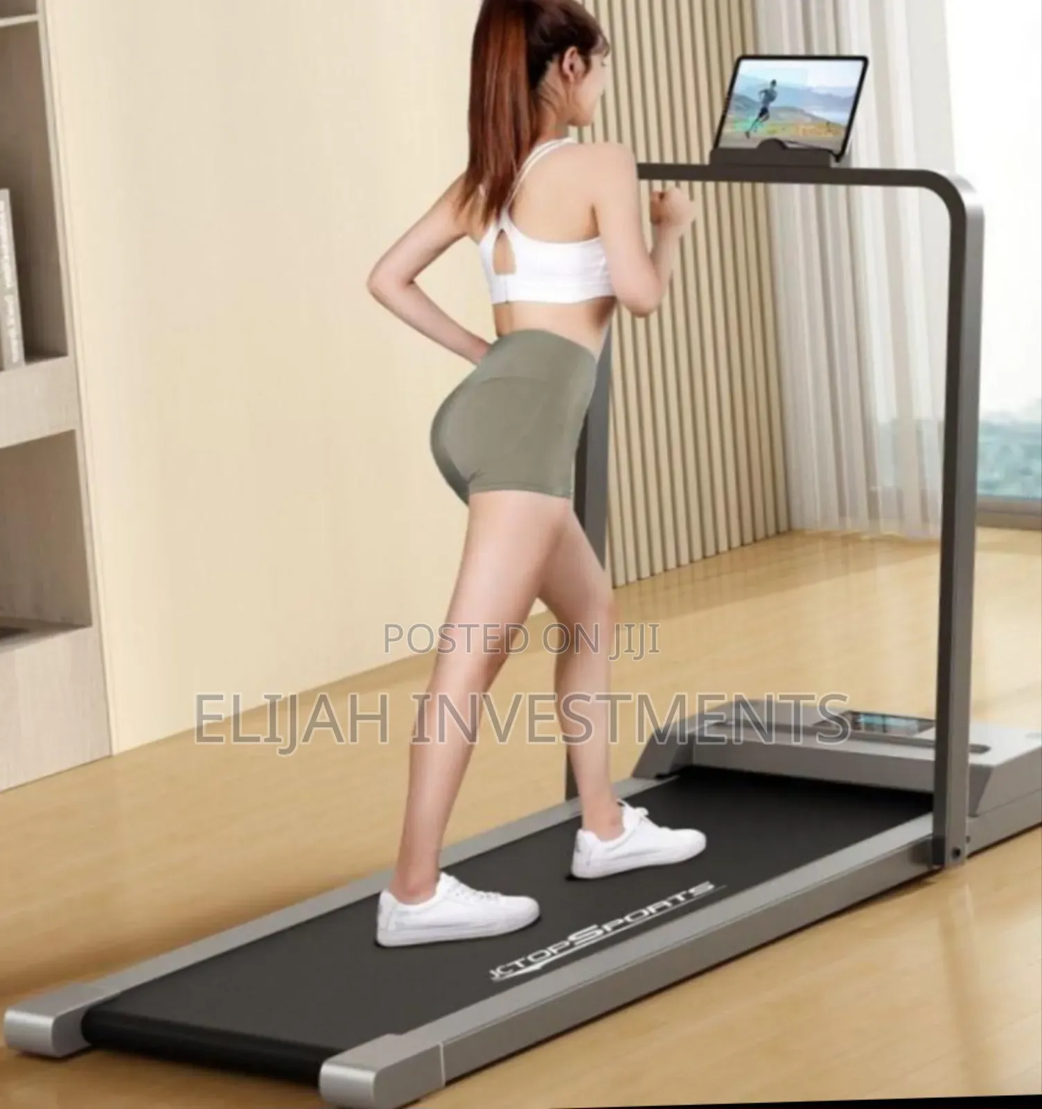 Portable Electric Gym Fitness Treadmill