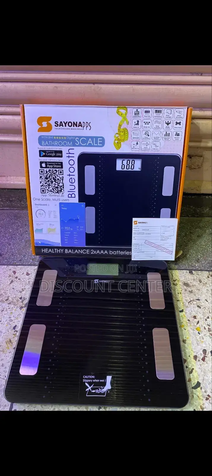 Weighing Scale Bluetooth Connectivity