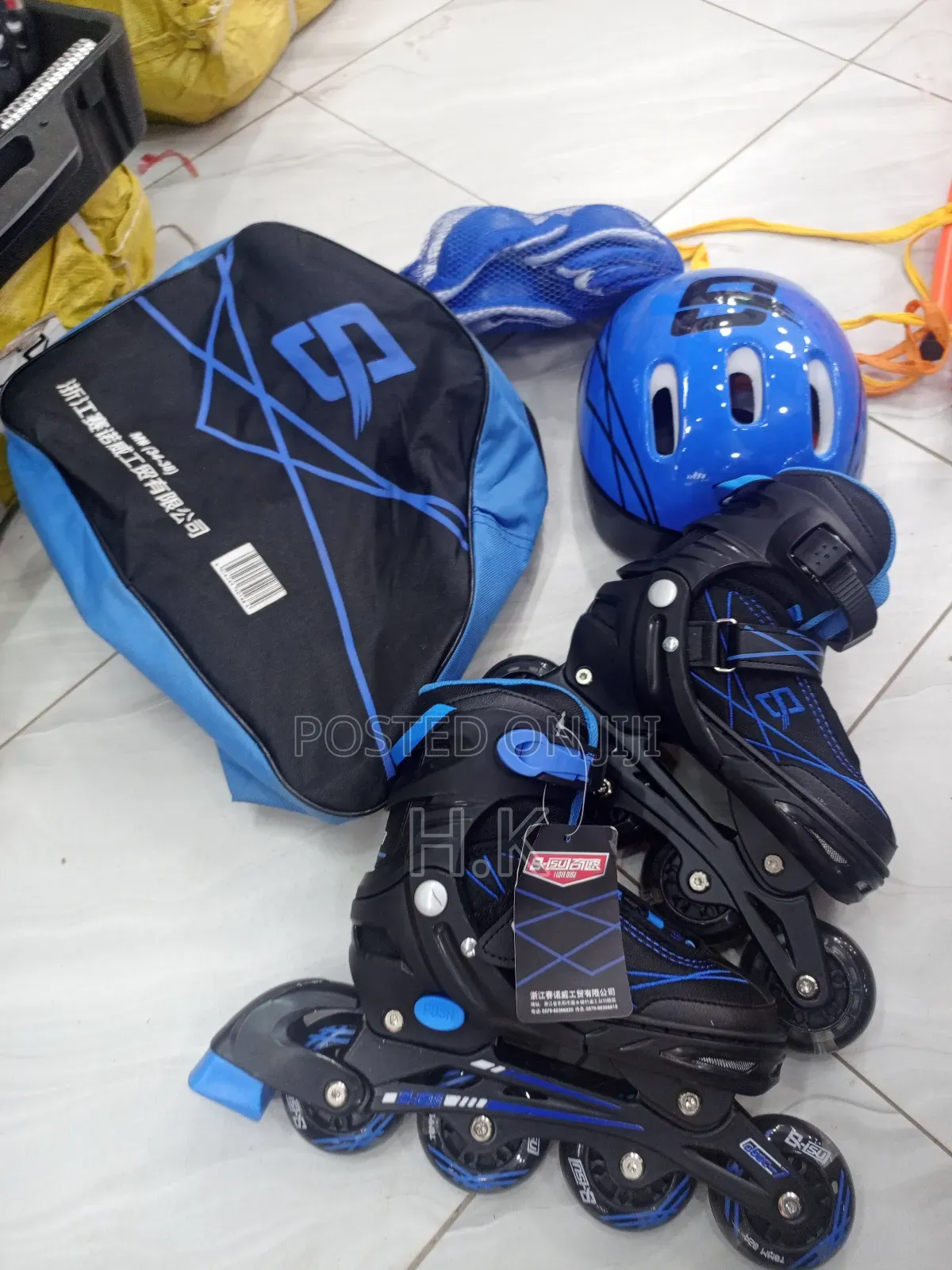 Inline Roller Skates Set
