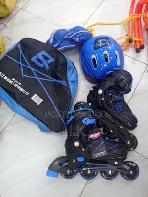 Inline Roller Skates Set
