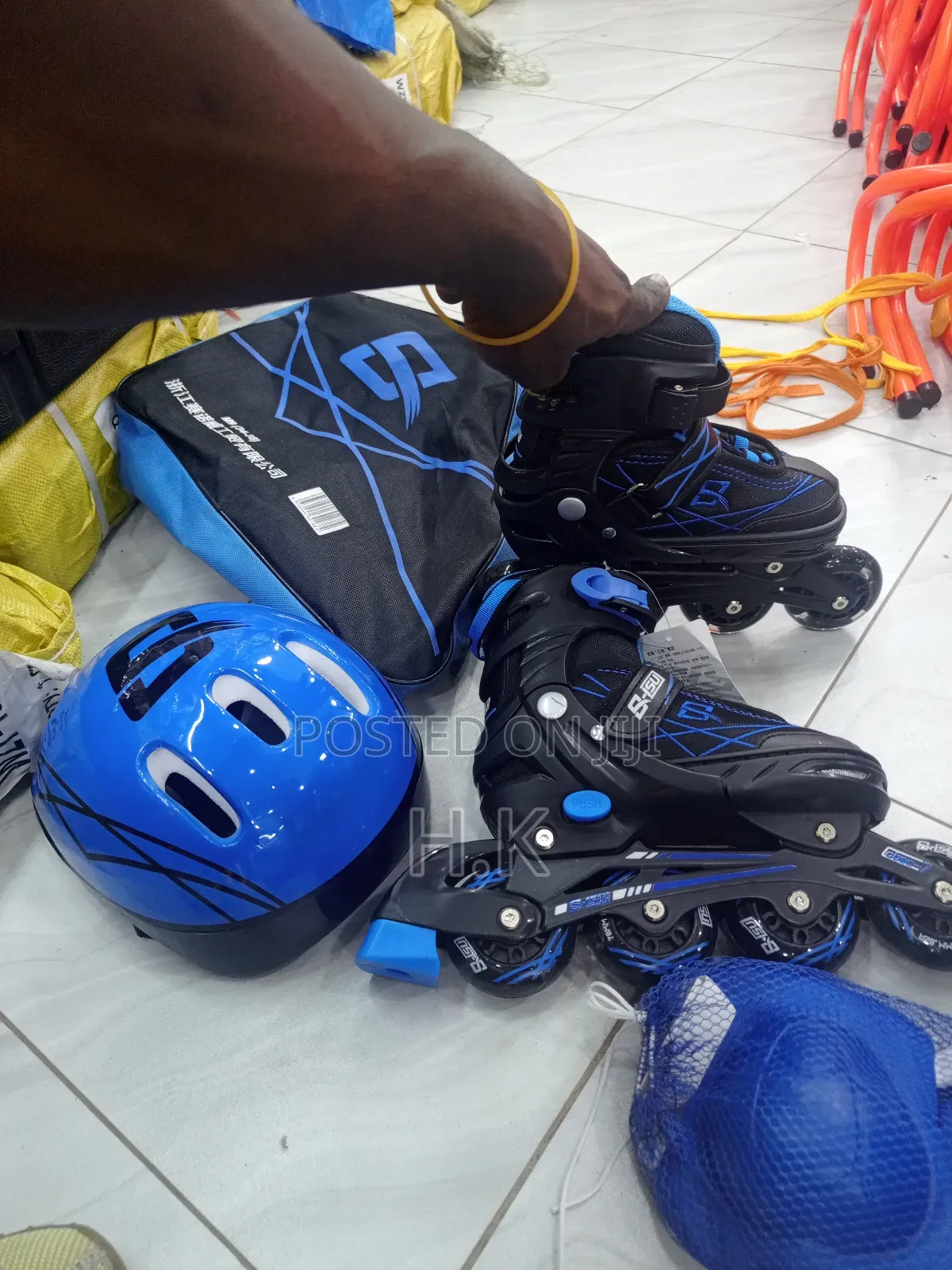 Inline Roller Skates Set