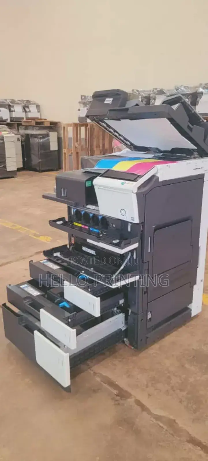 Fast Printing Konica Minolta Bizhub 458