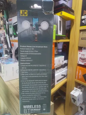 Jc-18h Live Broadcast Selfie Stick Wireless