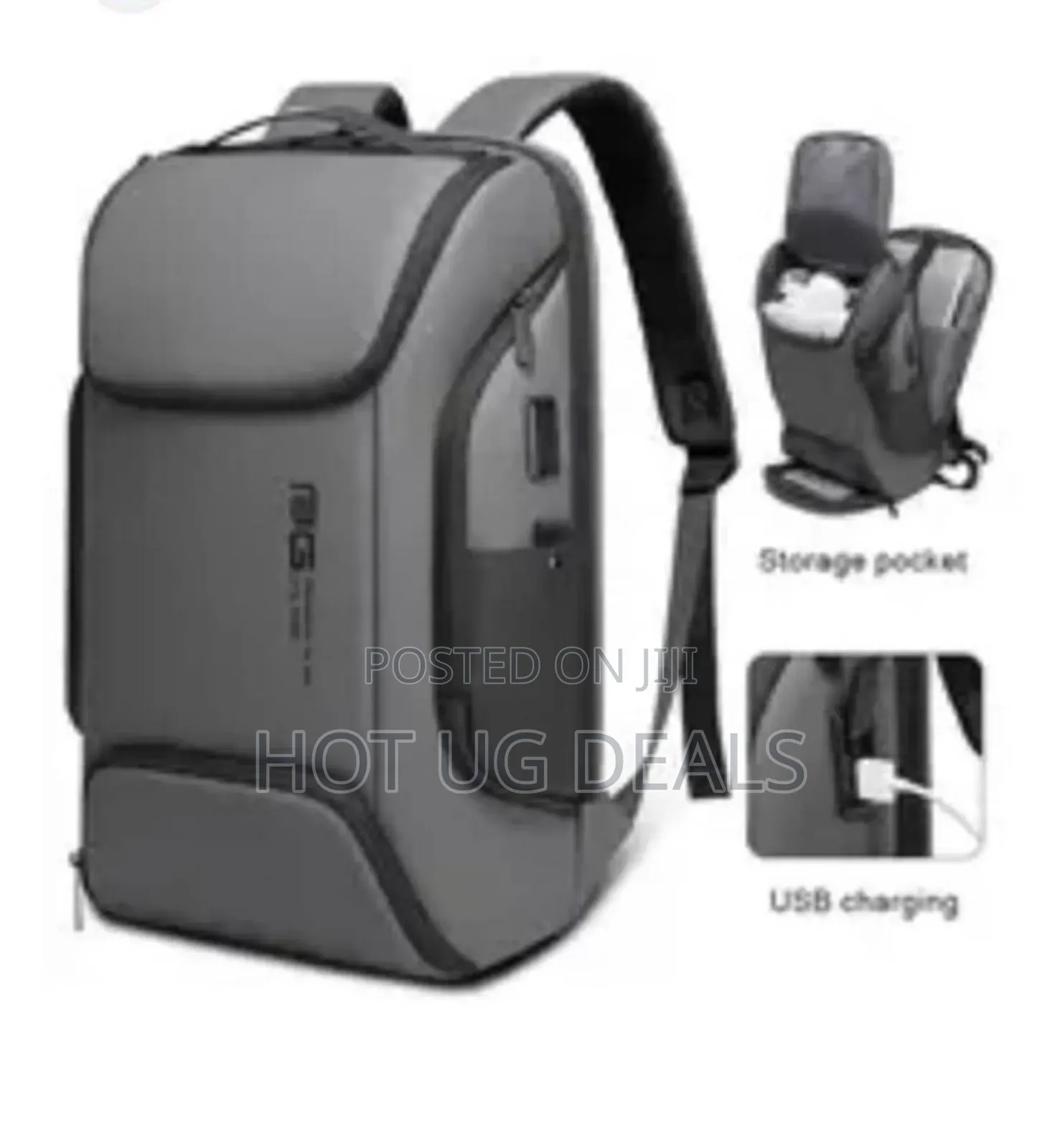 Water Resistant Laptop Bag With Usb Charging Port Hole