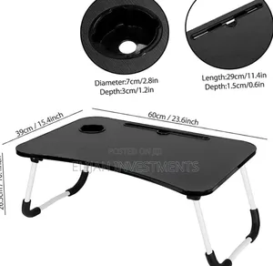 Foldable Wooden Laptop Desk for Couch