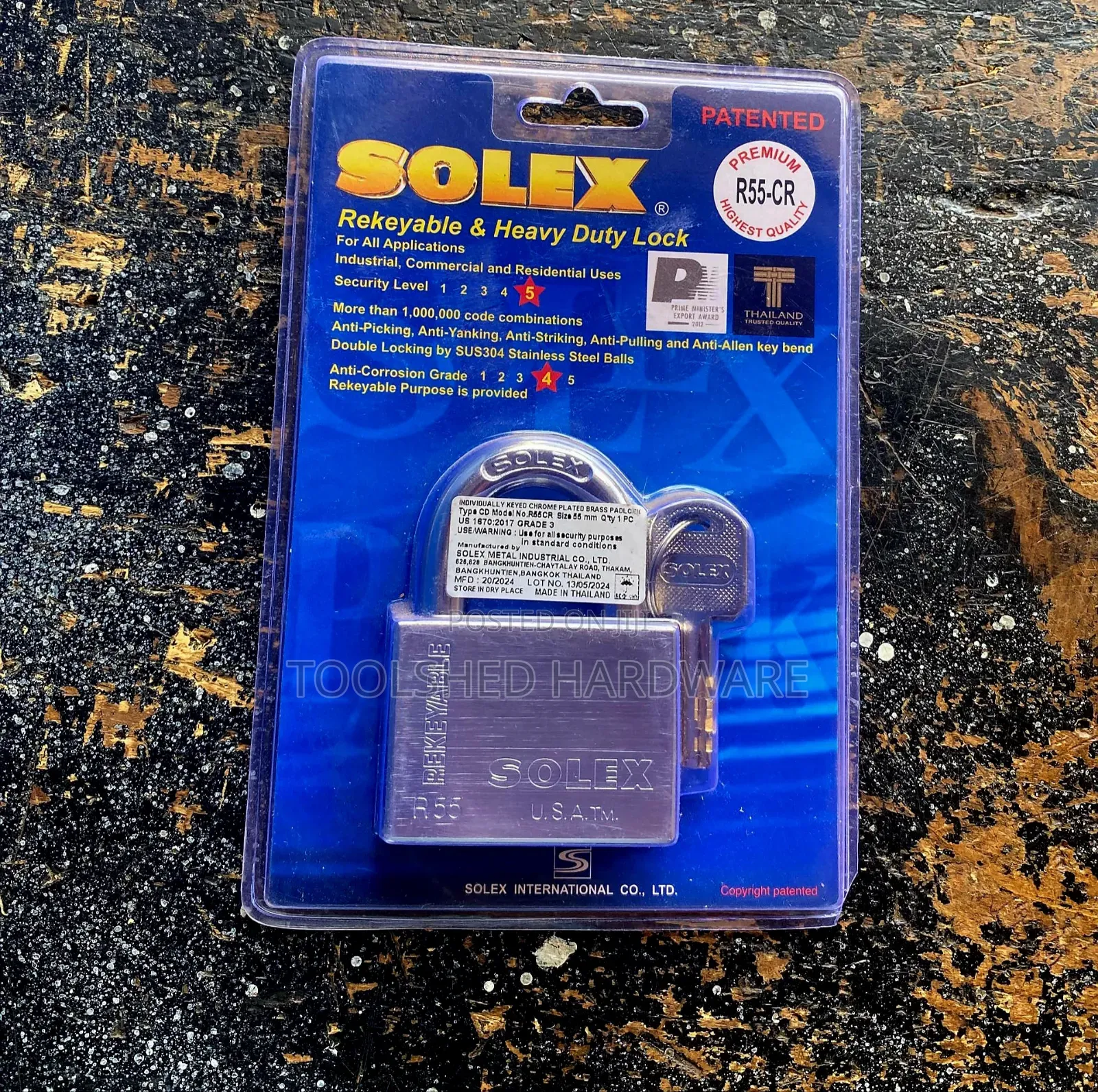 Solex Lock R55-Cr