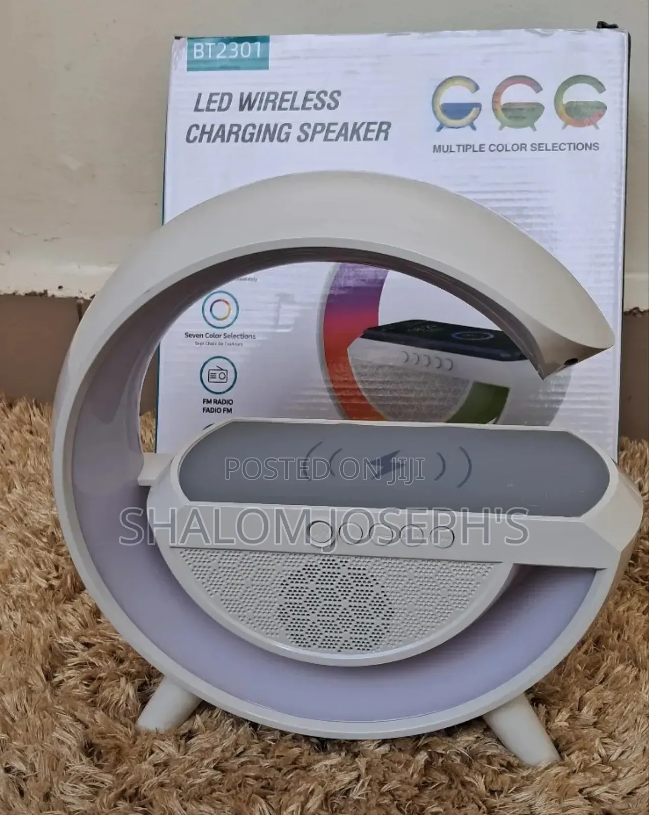 Led Wireless Charging Speaker