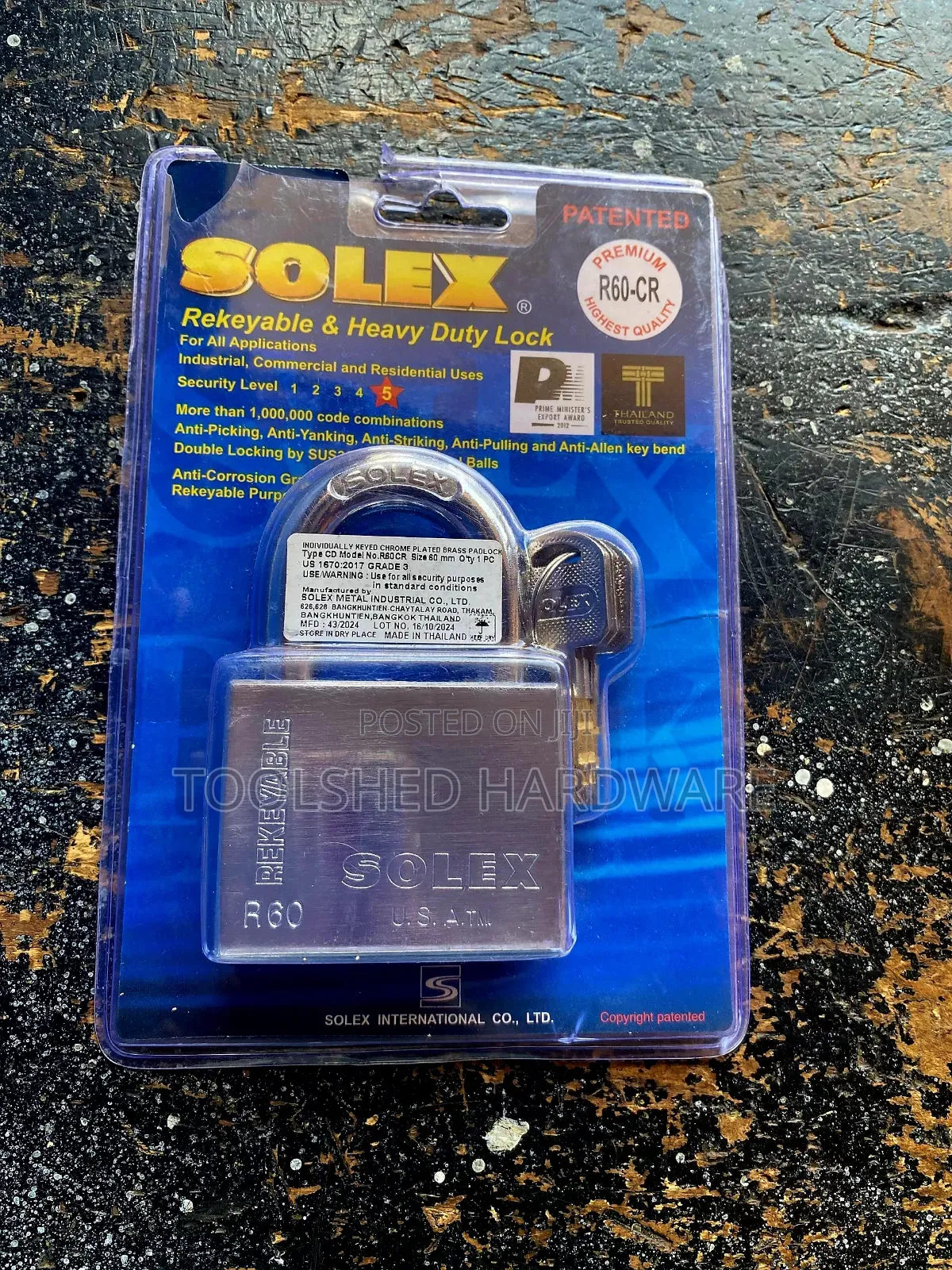 Solex Lock R60 -Cr