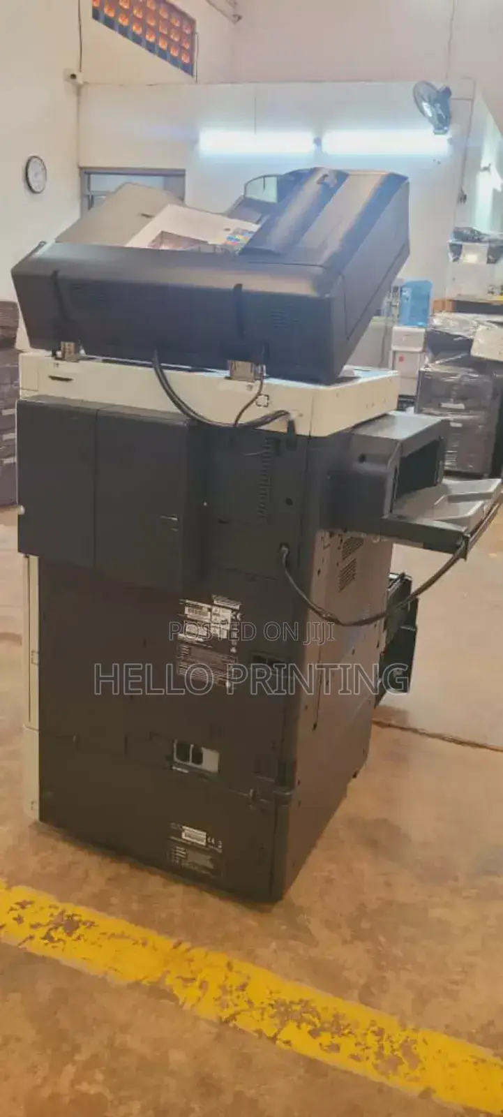 It's a C458 Model Konica Minolta Bizhub Printer Heavy Duty