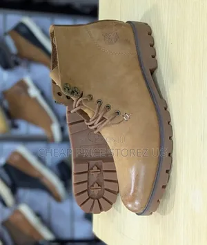 Brown Boots Lv Man's Original Classic Designer