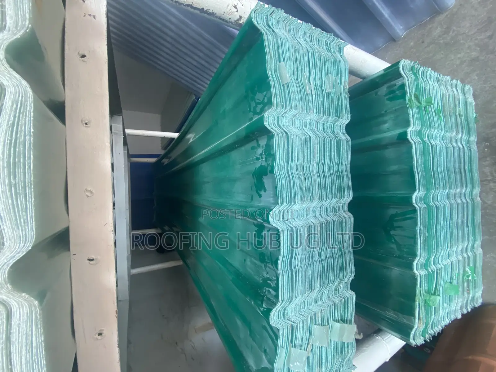 Transparent Sheets Green