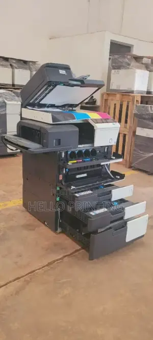 Clean Bizhub C458 Scanner Printer.