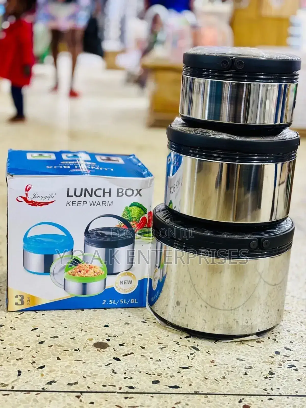 Food Flask as Well as Lunch Box