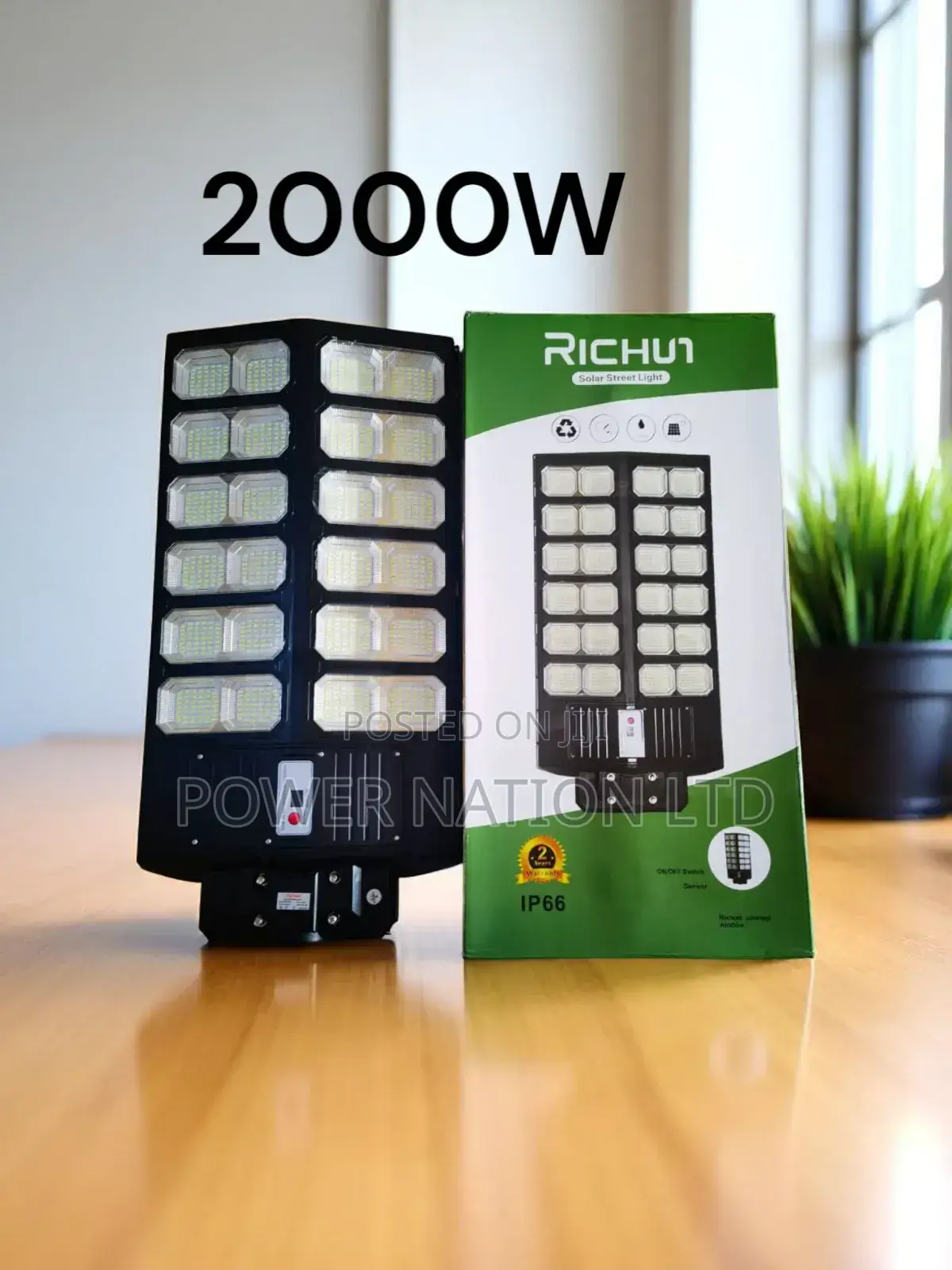 2000w Richui Class1 Solar Street / Security Light