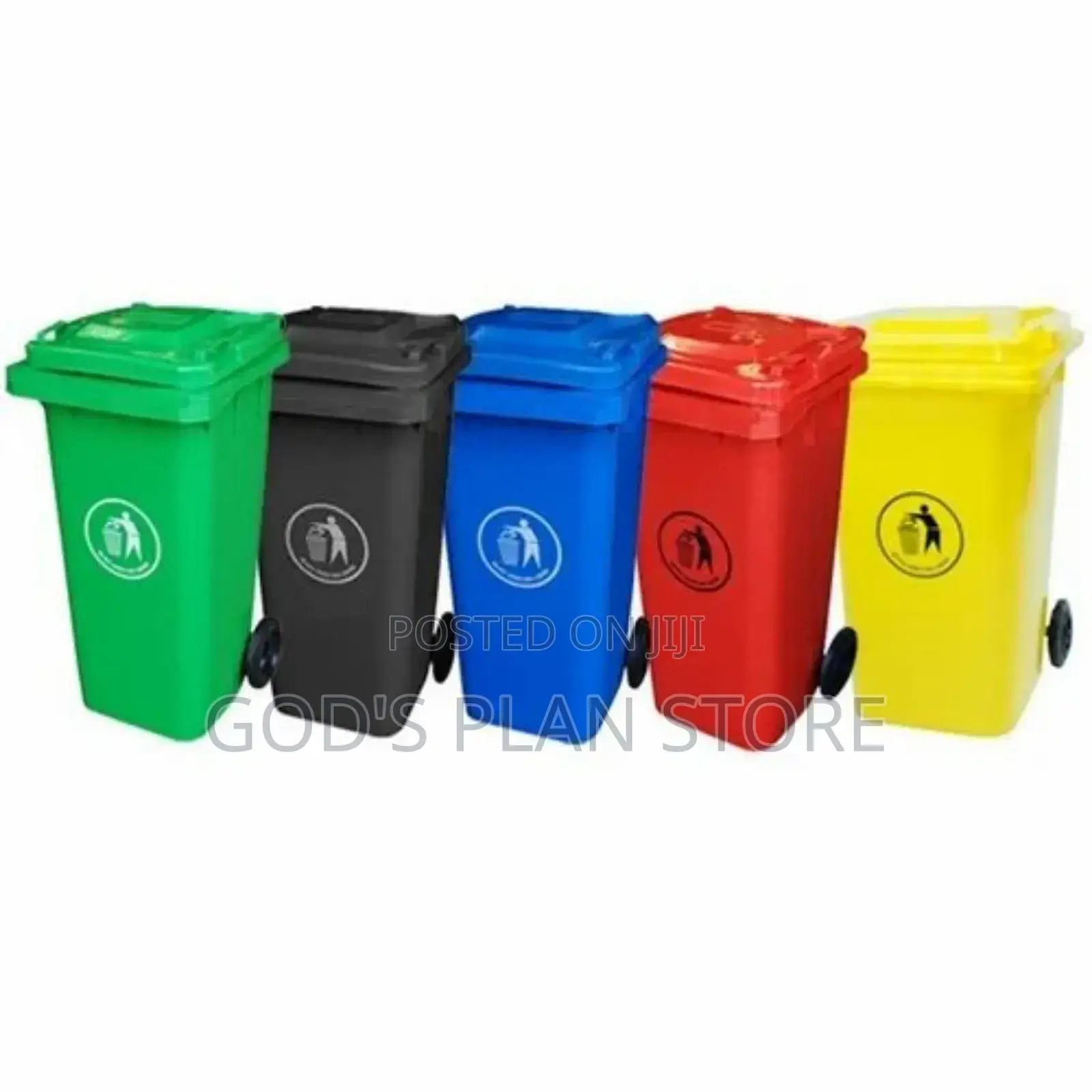 Plastic Dust Bins Plastic Dust Bins 120litres