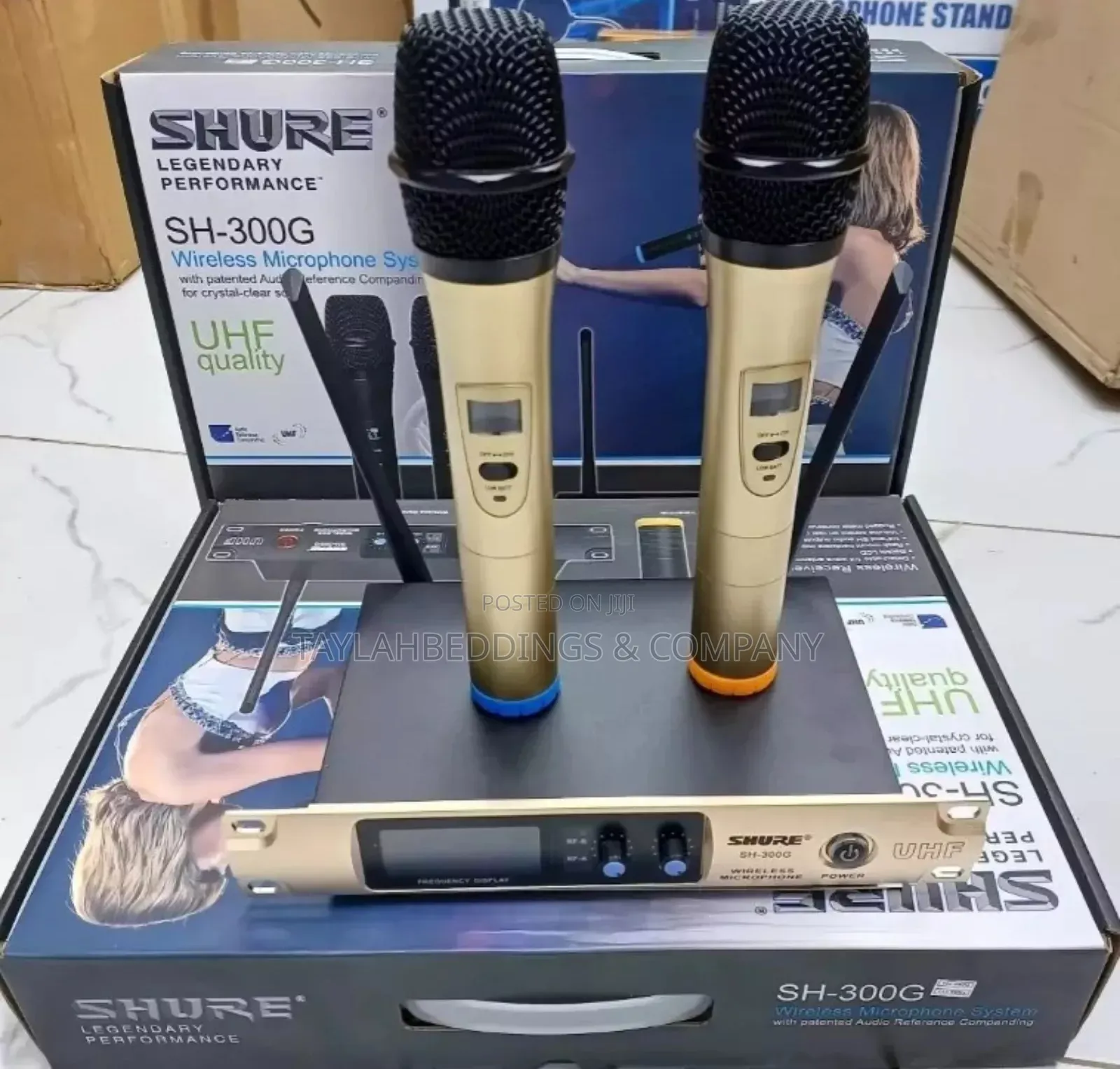 Shure Wireless Microphone Sh-300g - Gold