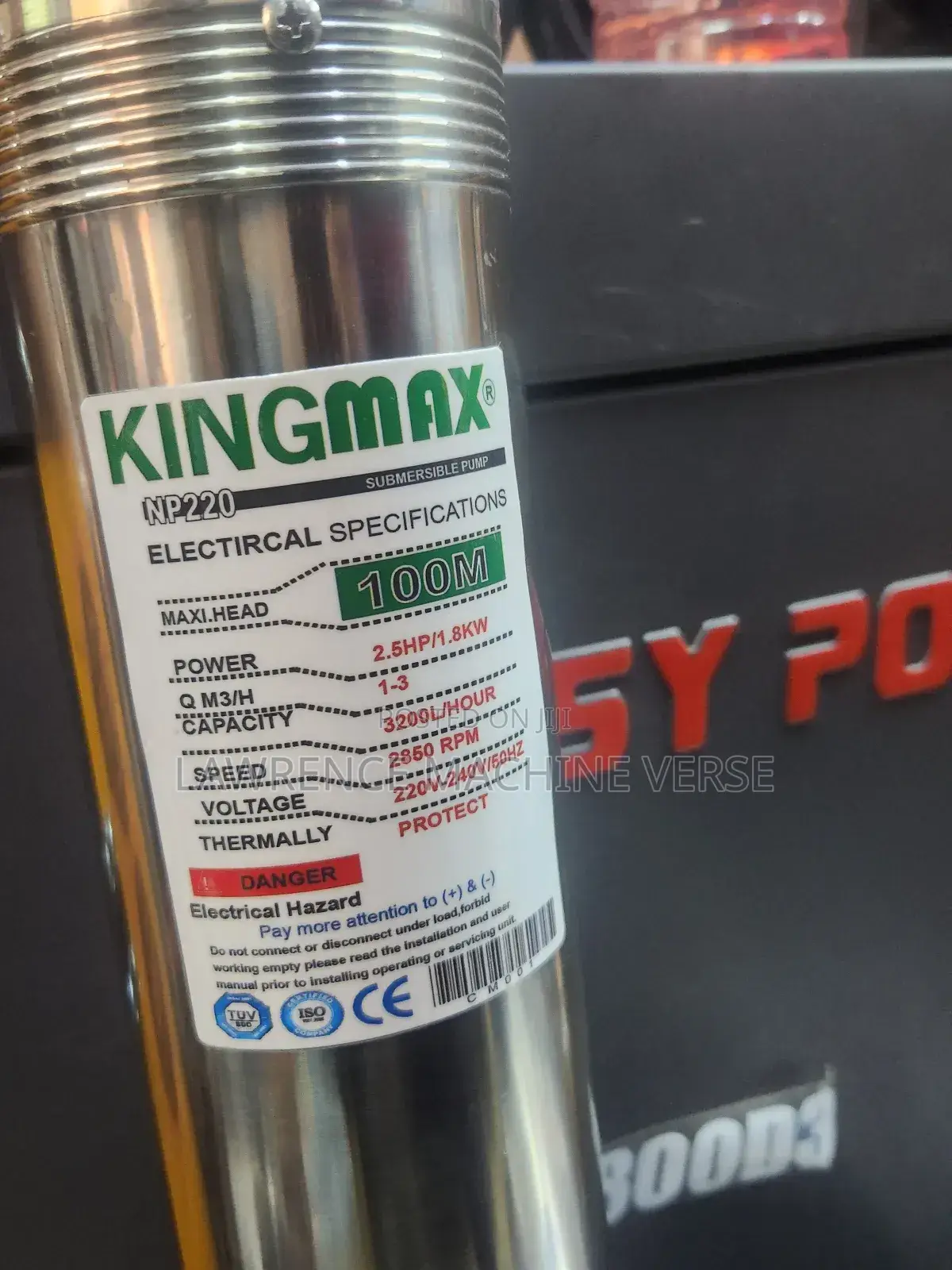 Electric Water Pump K Max 100m