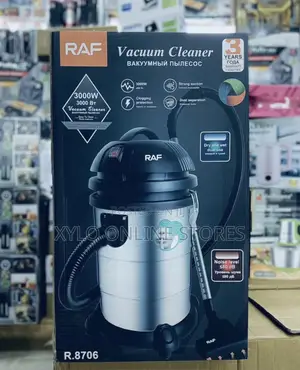 Raf 30l Vaccum Cleaner R.8706- Powerful 3000w