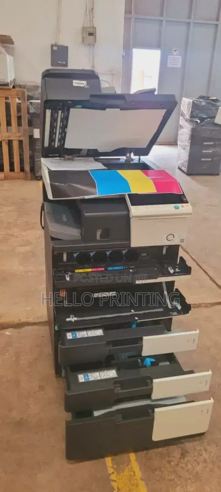 Color Laser Printer- C458-Quality Tested .