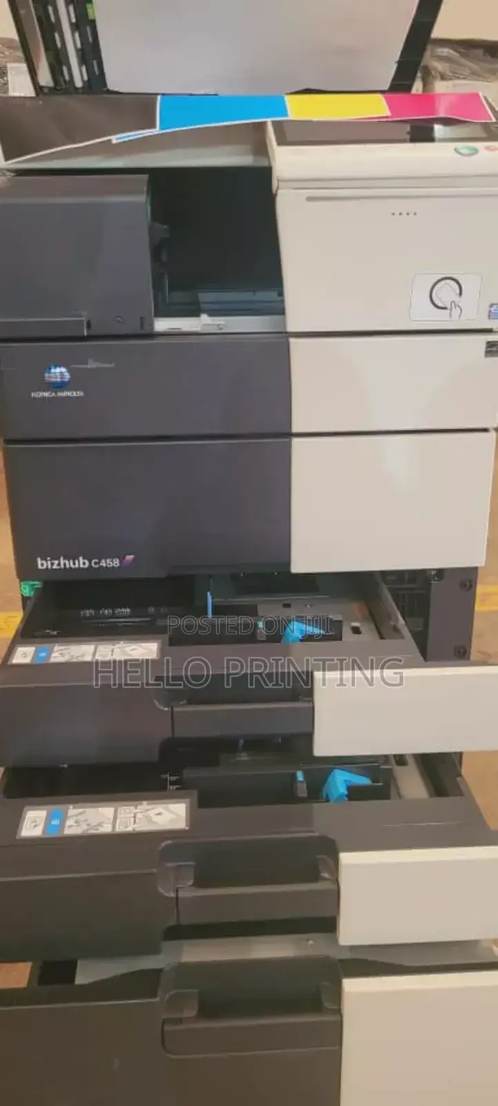 Tested Trusted Konica Minolta Bizhub C458 Printer