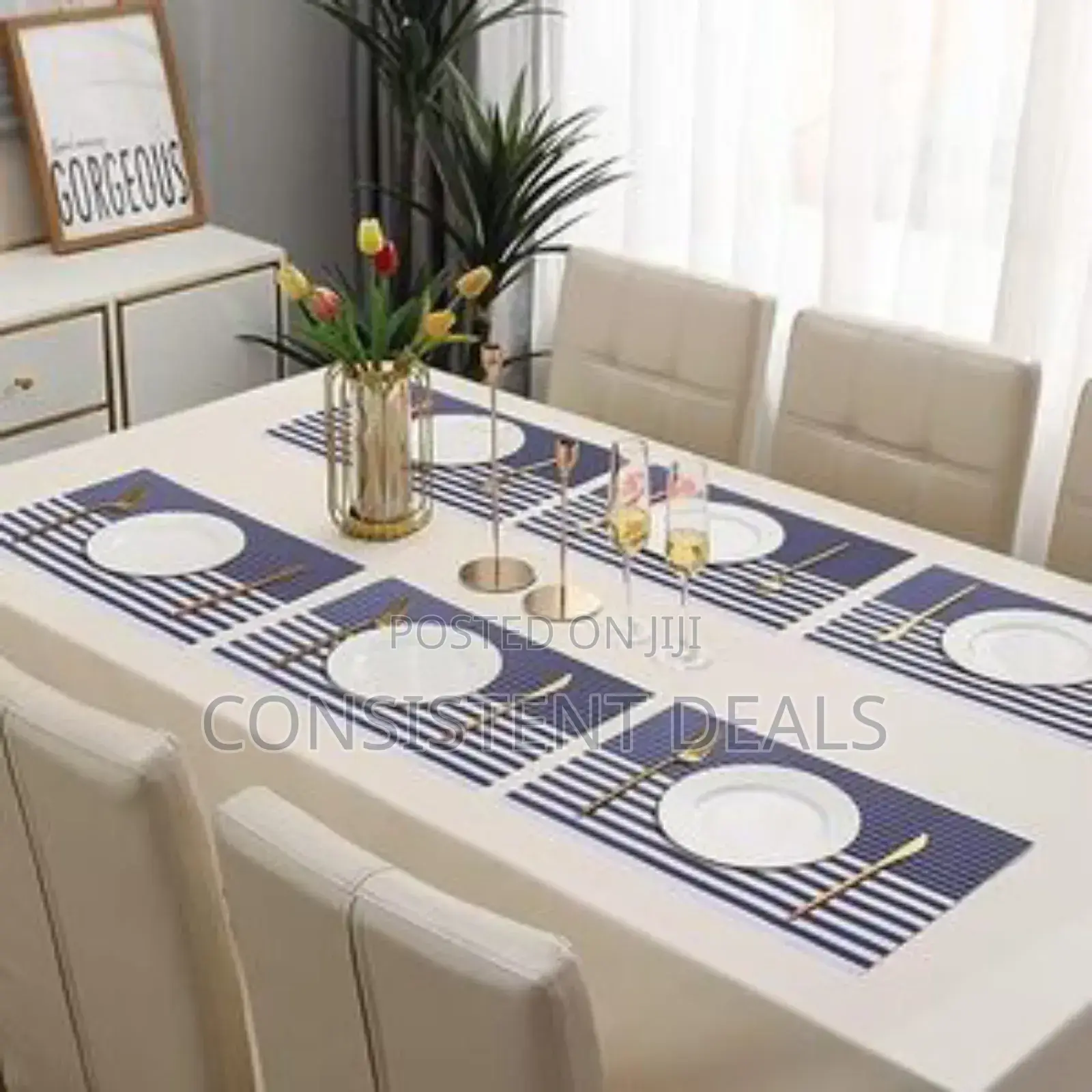 6pcs Dinning Table Place Mats