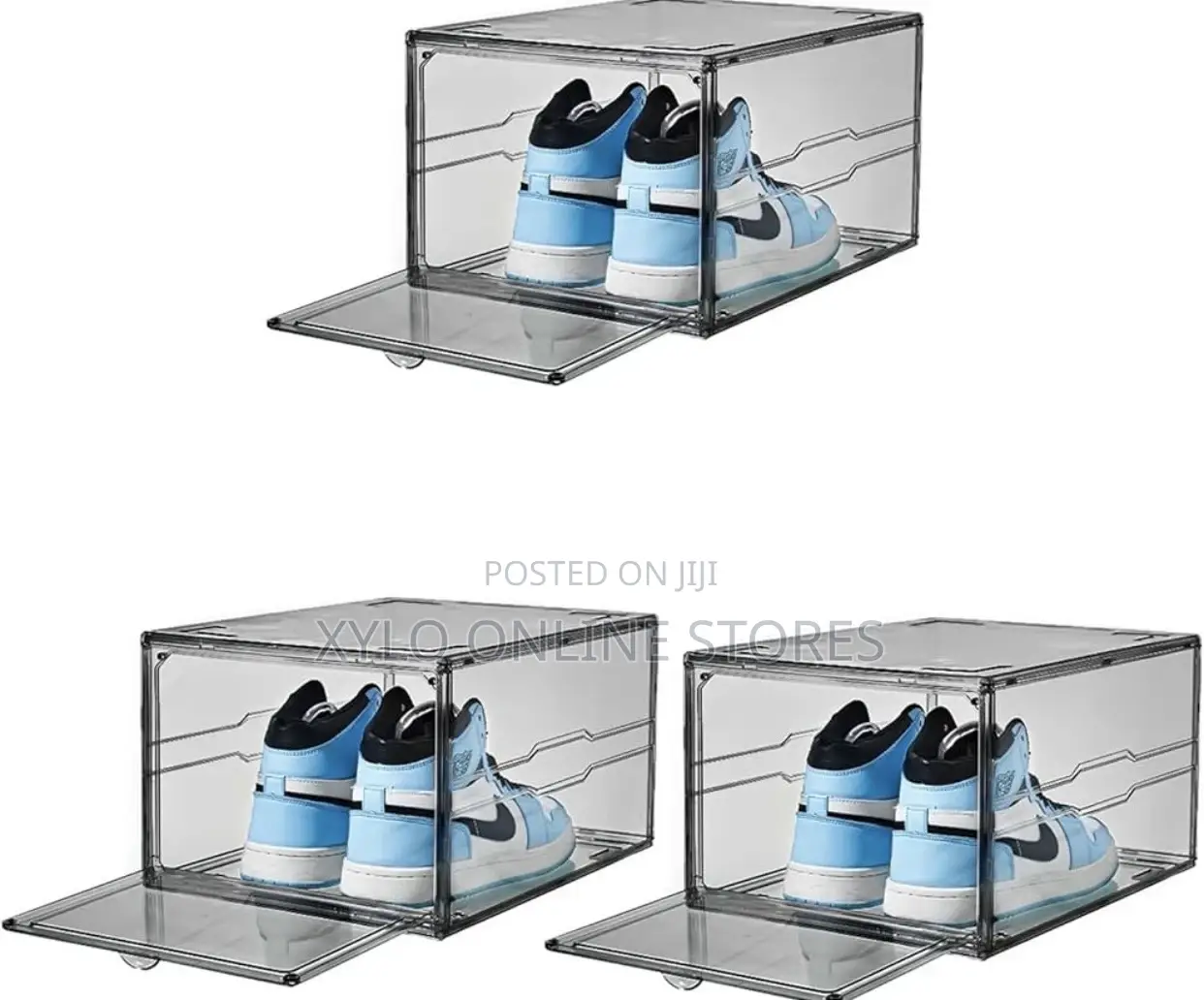 Transparent Shoe Storage Boxes