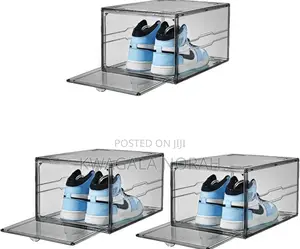 Transparent Shoe Storage Boxes