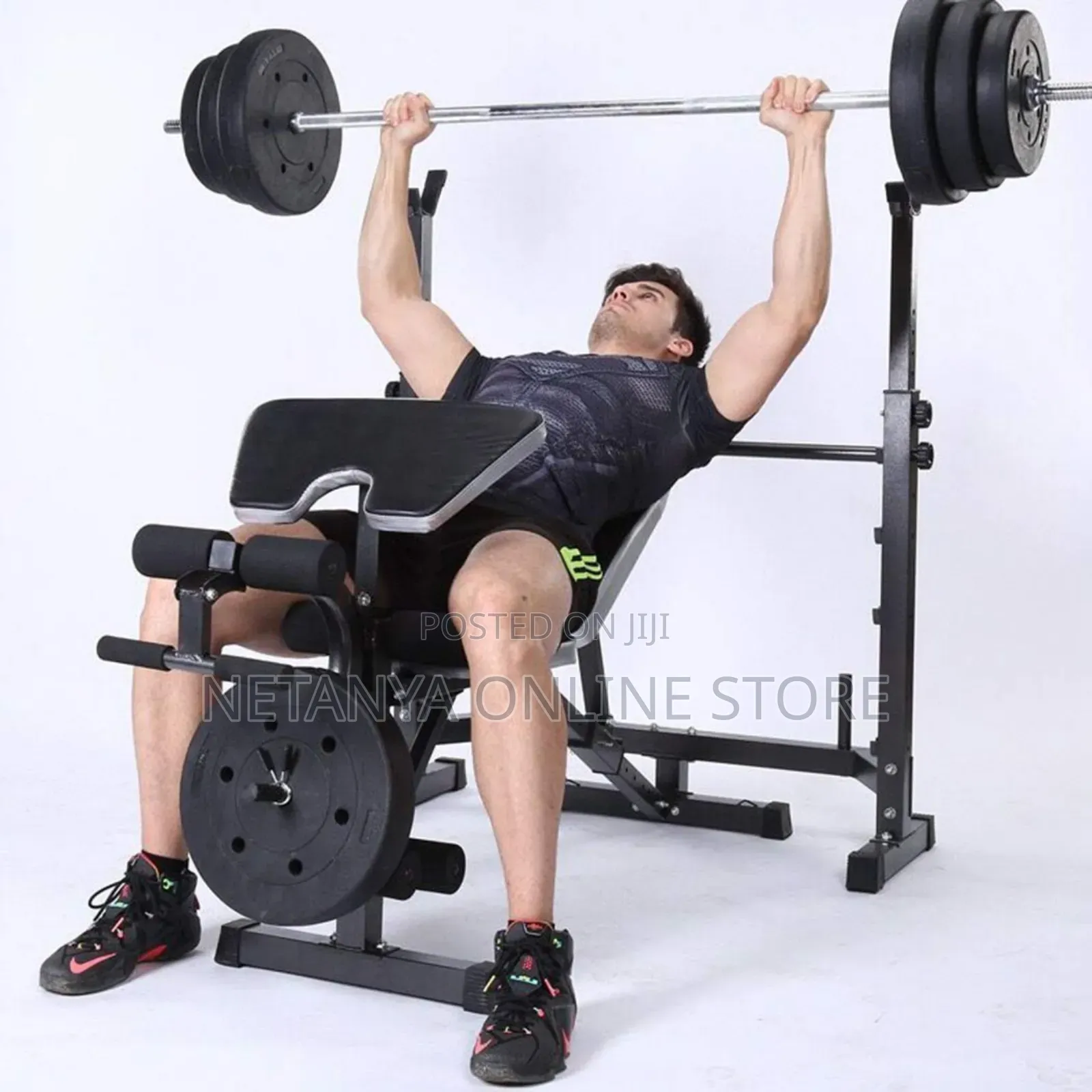 Adjustable Olympic Bench Press for Full Body