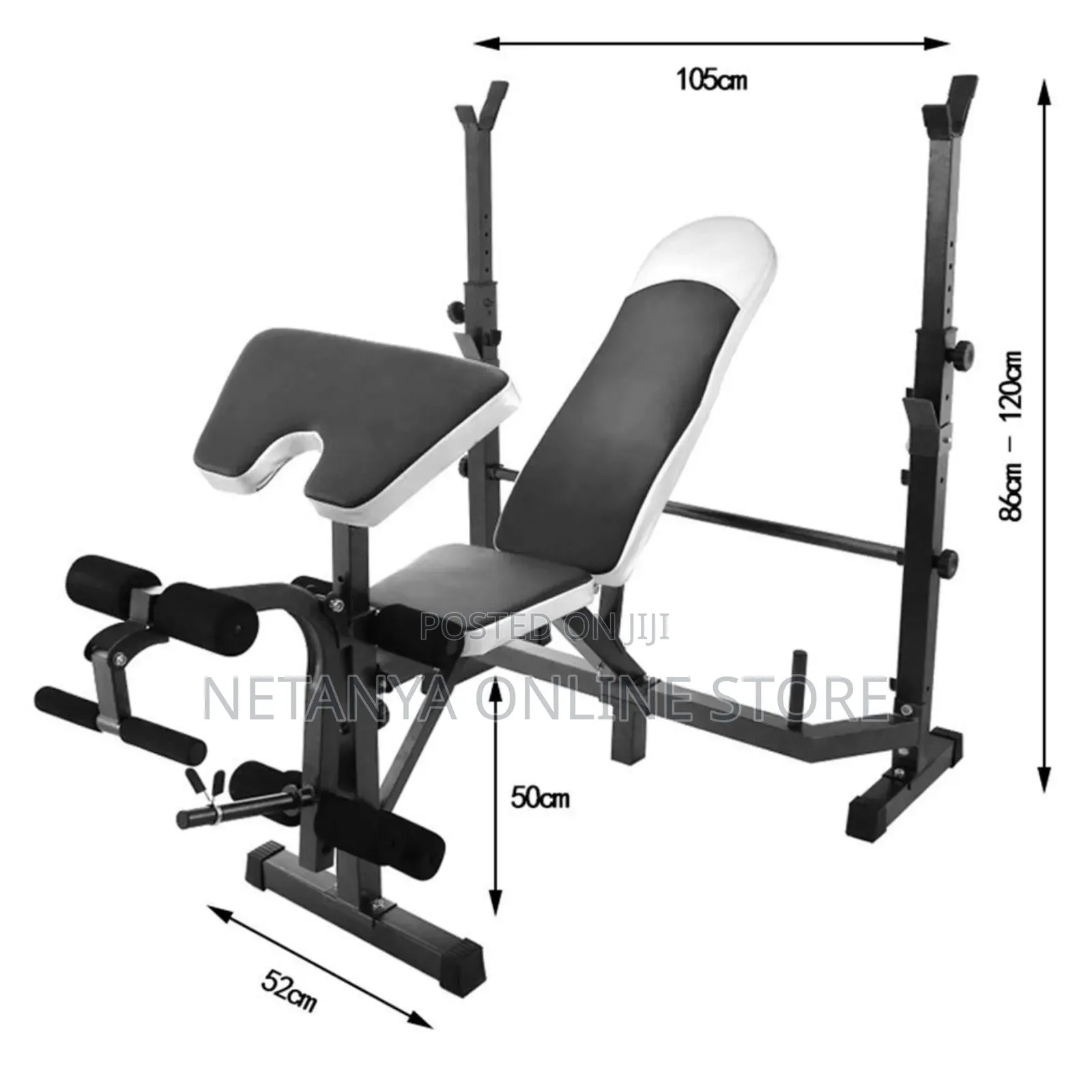 Adjustable Olympic Bench Press for Full Body