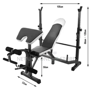 Adjustable Olympic Bench Press for Full Body