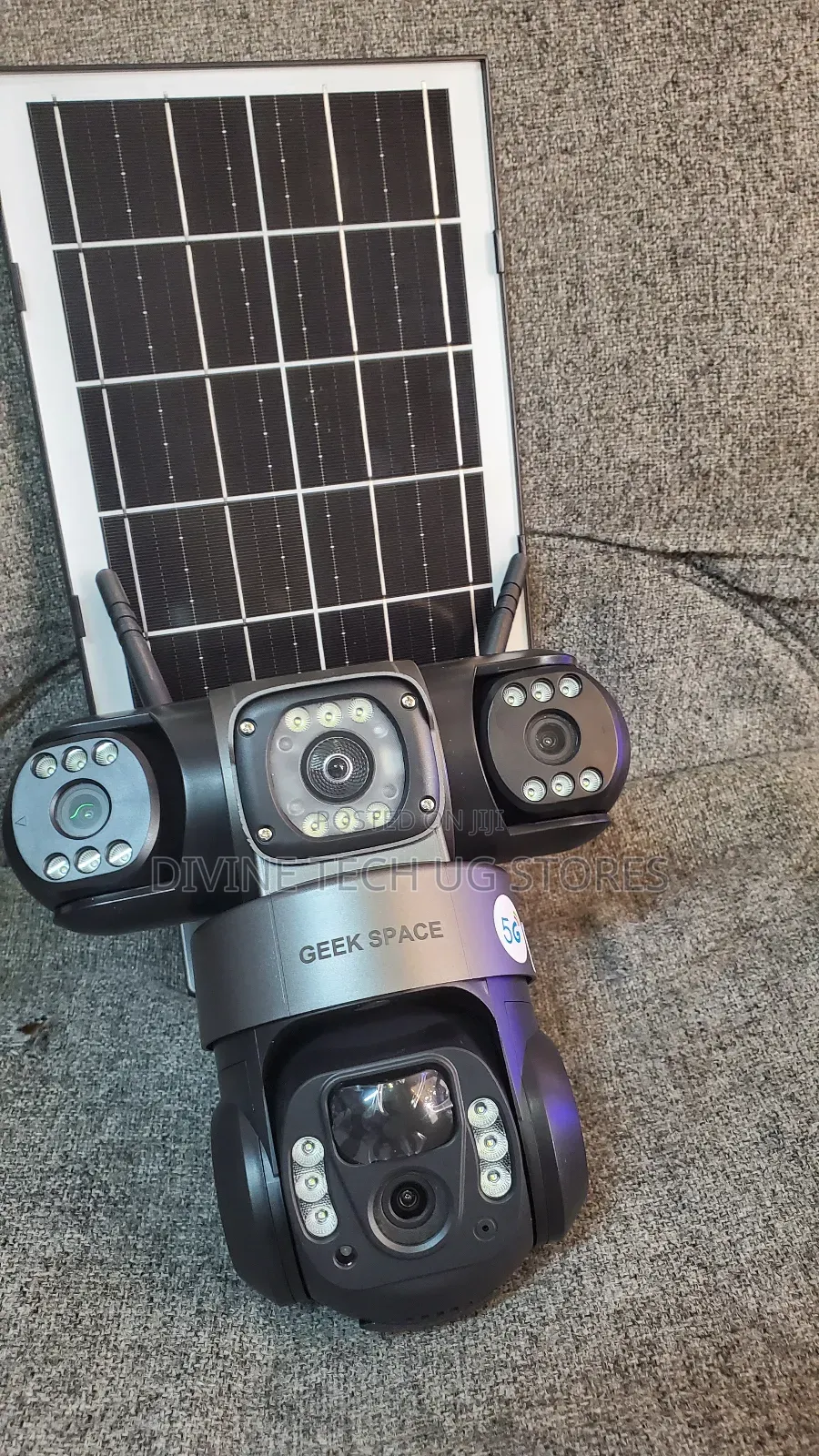 V380pro 3 Lens Solar Powered Camera 10x Zoom 5g - Ai Tech