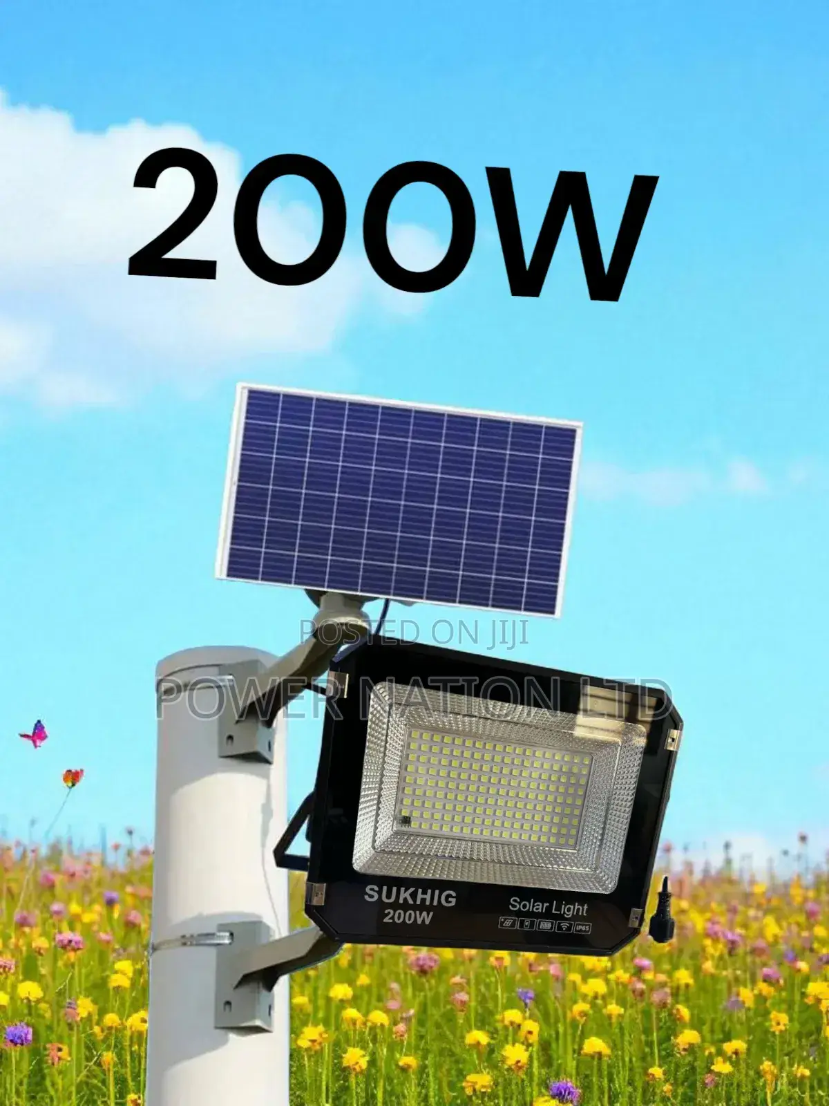 200w Sukhig Class1 Solar Flood Light