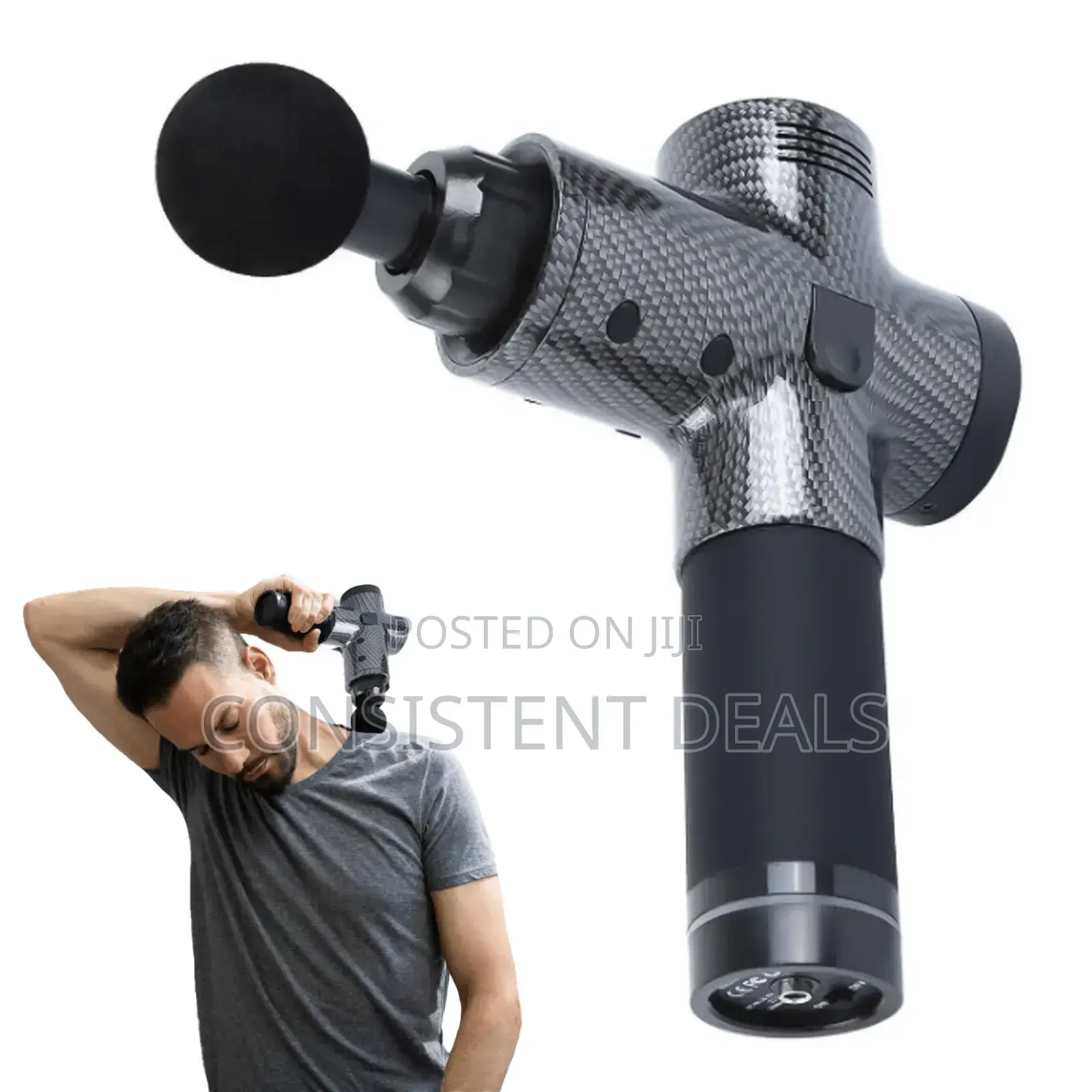 Lcd Therapy Massage Gun