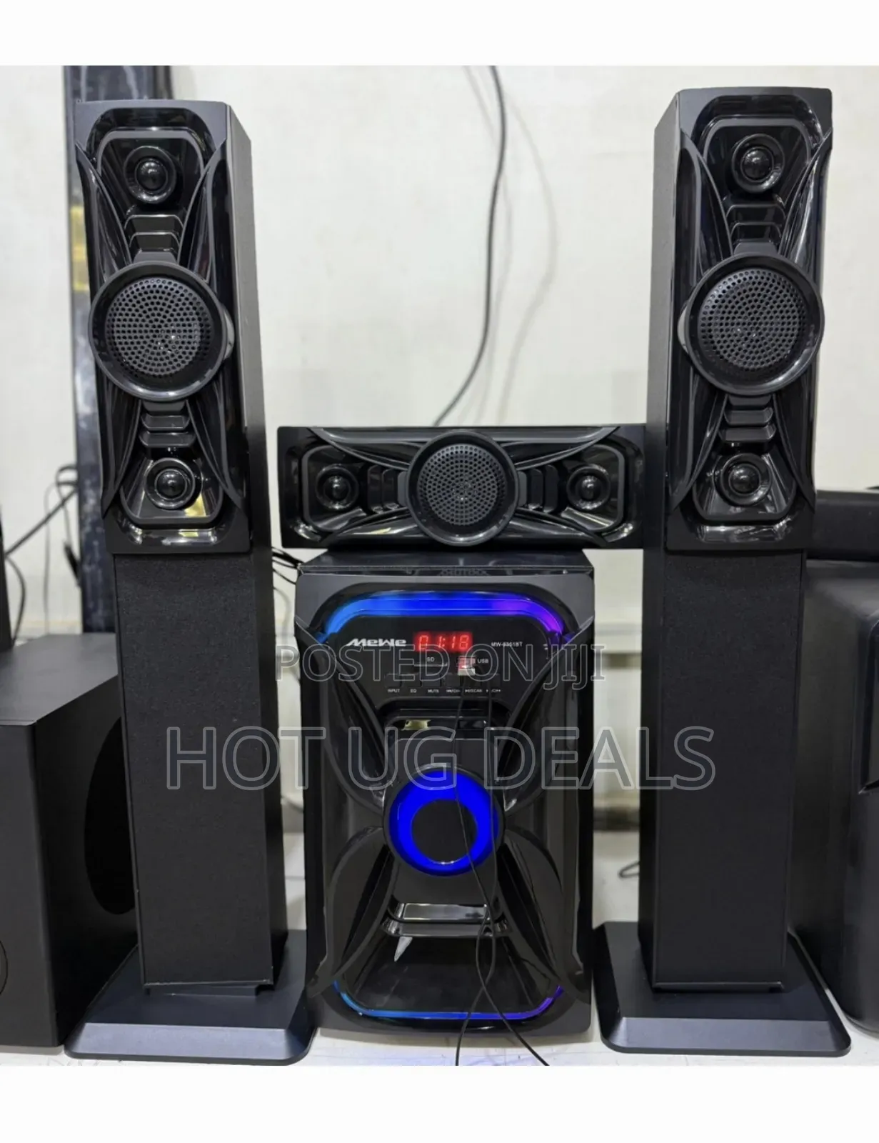 Mewe 3.1ch Home Theater System With Bluetooth, Fm Radio