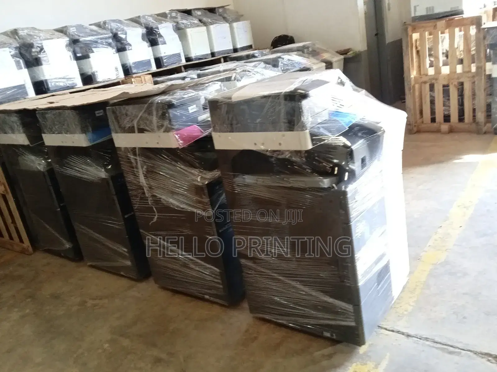 Photocopier, Scanner and Printer. All in One Bizhub Printer.