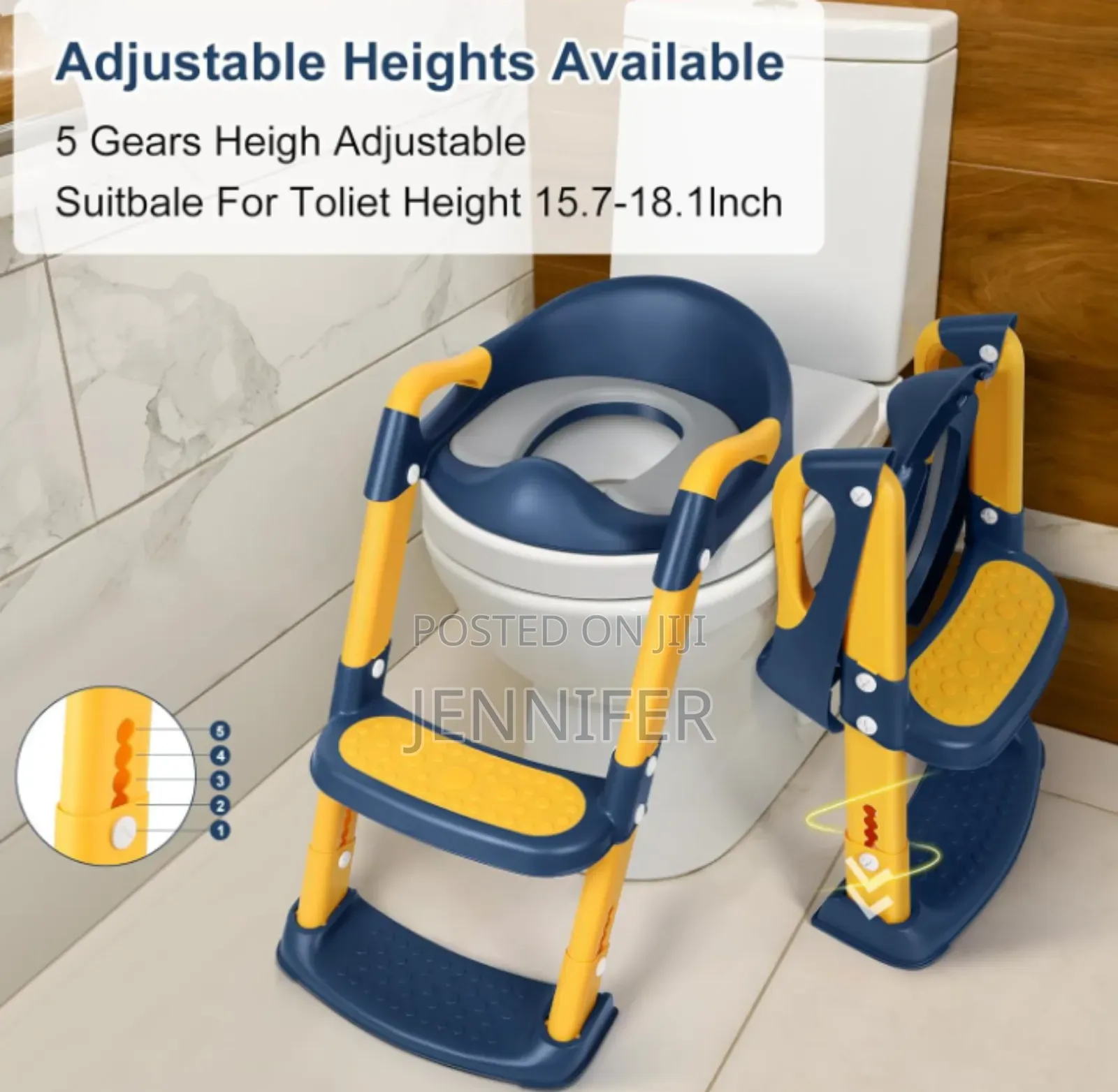 Toilet Training Seat With Ladder for Toddlers